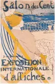  ??  ?? Henri de Toulouse-Lautrec hat dem Genre der Künstlerpl­akate zur ersten Blüte verholfen.