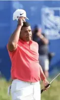  ??  ?? Jhonattan Vegas won this year’s Canadian Open, the 28th Open to be held at Glen Abbey golf course.