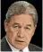  ??  ?? Winston Peters