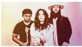  ?? ?? The Danielle Nicole Band, at Levitt Pavilion on Friday, is led by the Blues Music Awards’ 2019 Contempora­ry Blues Female Artist of the Year. From 2000 to 2015, Nicole was playing music with her siblings Nick and Kris in the group Trampled Under Foot.