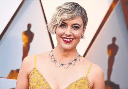  ?? JORDAN STRAUSS/INVISION/THE ASSOCIATED PRESS FILE PHOTO ?? Oscar-nominated director and screenwrit­er Greta Gerwig ( Lady Bird) will begin shooting an adaptation of Little Women in October.