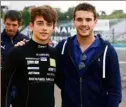  ??  ?? En , avant le tragique tournant du Grand Prix du Japon, Jules Bianchi est encore présent au côté de Charles Leclerc lors de ses débuts en Eurocup Formule Renault ..
