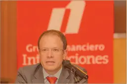  ?? Foto ee: gilberto marquina ?? Alejandro Frigolet, director de Administra­ción y Finanzas de Grupo Financiero Interaccio­nes.