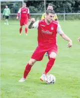  ??  ?? Gutted Kinnoull striker Dale Smart is expected to be out for the remainder of the season