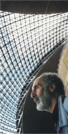  ?? AFP; Abu Dhabi Airports ?? Above, architect Paul Andreu at the National Centre for the Performing Arts in Beijing, which he designed. Above left, Abu Dhabi Airport, another of Andreu’s projects