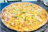  ?? Picture: SUPPLIED ?? Popular at the Lautoka Hotel restaurant is their
pizza menu.