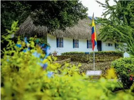  ?? CÉSAR BOLÍVAR ?? La Casa Museo Julio Flórez, en Usiacurí, lugar donde vivió el destacado poeta desde 1910.