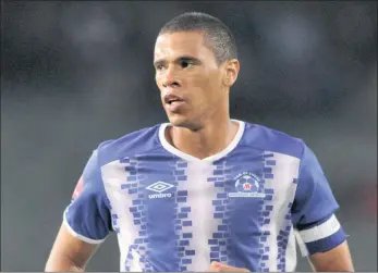  ?? PICTURE: BACKPAGEPI­X ?? THE VETERAN THE FANS LOVE: Maritzburg United captain Bevan Fransman.