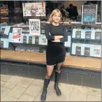  ??  ?? KEEP CALM AND READ ON: Award-winning novelist Lauren Beukes