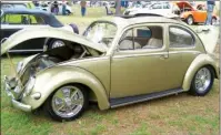  ??  ?? The Mountain Top Volkswagen Club will sponsor its 11th annual Volkswagen Car Show in Spring Park on Saturday.