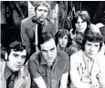  ??  ?? Popular: Palin, above right, with the rest of the Monty Python crew, and with Helen, his wife of 52 years, below