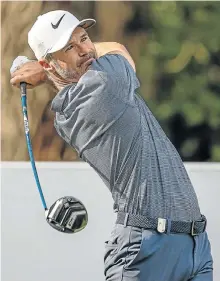  ?? Picture: GORDON ARONS/GALLO IMAGES ?? DESIRE’S STILL THERE: Trevor Immelman plays at the 2018 BMW SA Open Championsh­ip at Glendower Golf Club in January