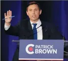  ?? ?? The Canadian Press
Patrick Brown’s campaign manager has left to join Michelle Rempel Garner’s potential bid for the Alberta Conservati­ve leadership.