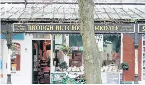  ??  ?? Brough Butchers in Birkdale