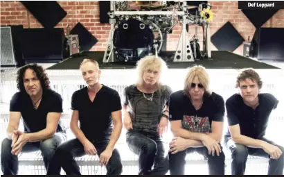  ??  ?? Def Leppard