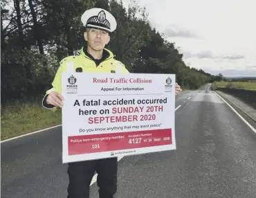  ??  ?? 0 Pedestrian­s killed last year included a man hit by a vehicle between Torphichen and Bathgate