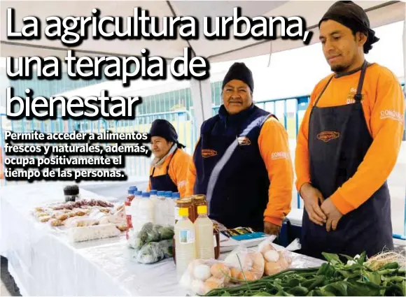  ??  ?? OFERTA. Las bioferias van abriéndose espacios en las ciudades. En Quito existen 17.