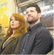  ?? KC Bailey / Hulu ?? Julie Klausner and Billy Eichner in “Difficult People.”