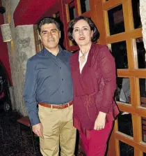  ??  ?? Lilia Sánchez y Germán Rodríguez.