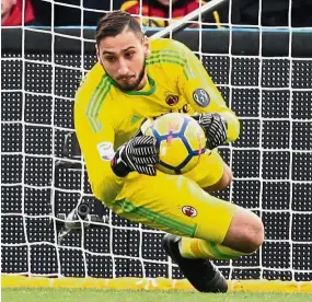  ??  ?? Donnarumma: “I’ve never said nor wrote that I suffered ethical abuse when I signed my contract.” — AFP