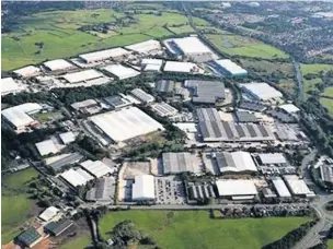  ?? Google Earth ?? ●●The Greater Manchester Spatial Framework plans include large housing and industrial growth at Stakehill Business Park