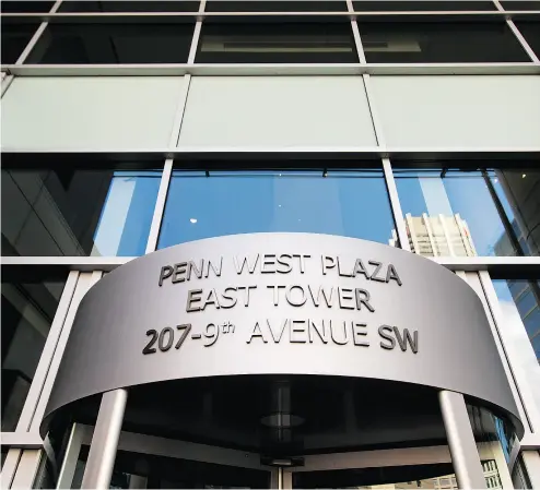  ?? LYLE ASPINALL / POSTMEDIA NEWS FILES ?? Penn West previously operated in 30 areas, employed 2,000 and had 15 executives. But the newly-minted Obsidian will operate in just three areas, employ 300 and has cut its executive team to five.