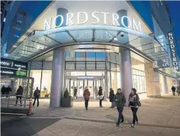  ?? BEN NELMS/BLOOMBERG FILE PHOTO ?? The rejected bid is a setback for the Nordstroms, which counted on a turnaround.