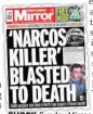  ??  ?? SHOCK Sunday Mirror