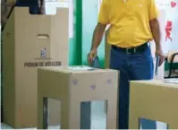  ?? KEVIN RIVAS ?? Cómputo electoral abarca ya un 86.08 %.