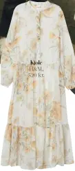  ??  ?? Kjole H&M, 520 kr.