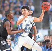  ?? BOB DONNAN / USA TODAY SPORTS ?? The offensive versatilit­y and experience of North Carolina’s Justin Jackson has helped his NBA draft stock.