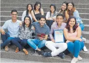  ?? CORTESÍA UNINORTE ?? El trabajo periodísti­co fue realizado por 10 estudiante­s de sexto y séptimo semestre de Uninorte.