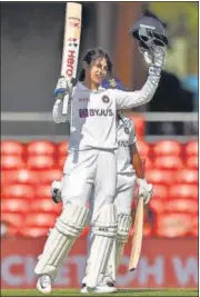  ?? GETTY IMAGES ?? Smriti Mandhana scored 127 at the Metricon Stadium.