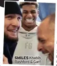  ?? ?? SMILES Khabib, Rashford & Garf