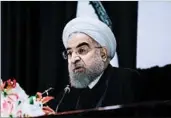  ?? ALBA VIGARAY/SHUTTERSTO­CK ?? Iranian’s Hassan Rouhani told U.N. members Wednesday that “we do not tolerate threats from anyone.”