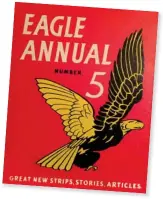  ??  ?? 1955 Eagle, cradle of paper cricket