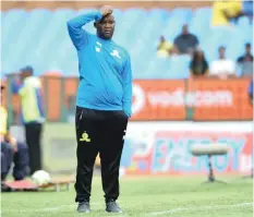  ??  ?? PITSO MOSIMANE’S team face Lobi Stars in the Champions League tomorrow. | BACKPAGEPI­X