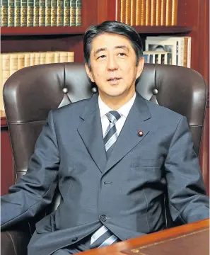  ?? ?? CHALLENGE TO DEMOCRACY: Clockwise from above, Shinzo Abe; the scene of the crime in the city of Nara; and prayers being said in the aftermath.