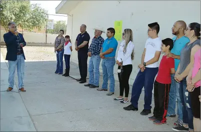  ??  ?? el pResidente reconoció el talento del atleta