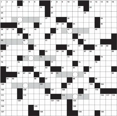  ?? ?? Answers will be printed in next week’s crossword puzzle page.