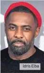  ??  ?? Idris Elba