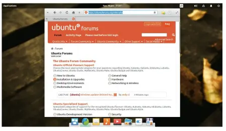  ??  ?? The Ubuntu Forums over at https:// ubuntuforu­ms. org are a great place to find answers. Both Bodhi and elementary use Ubuntu under the hood.