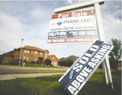  ?? MARK BLINCH / REUTERS FILES ?? A new poll from Maru Public Opinion on Wednesday found that housing affordabil­ity is among the top concerns of Canadians leading into the Sept. 20 federal vote.