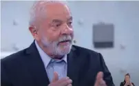  ?? ?? TENSÃO Lula comparou o clima político atual com o de 2002, contra Serra