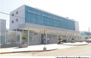  ??  ?? | Hospital Regional de Moquegua. |