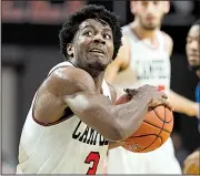  ?? AP/JASON E. MICZEK ?? Campbell’s Chris Clemons leads Division I scorers, averaging 29.1 points per game, and is nearing 3,000 career points. He headlines college basketball’s crop of big-time undersized scorers.