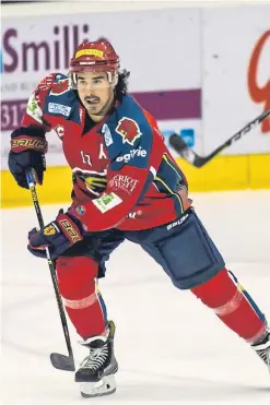  ?? Picture: Edinburgh Capitals. ?? Mike Cazzola has impressed in his first outings as a Flyer.