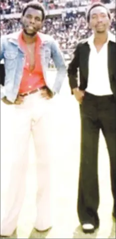  ??  ?? Tuku and Mukanya in the ‘80s