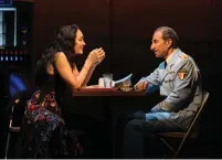  ?? (Evan Zimmerman) ?? KATRINA LENK and Sasson Gabay in ‘The Band’s Visit.’