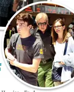  ?? ?? Calista has worked less frequently since adopting son
Liam in 2001. She wed Indiana Jones star Harrison Ford in 2010.